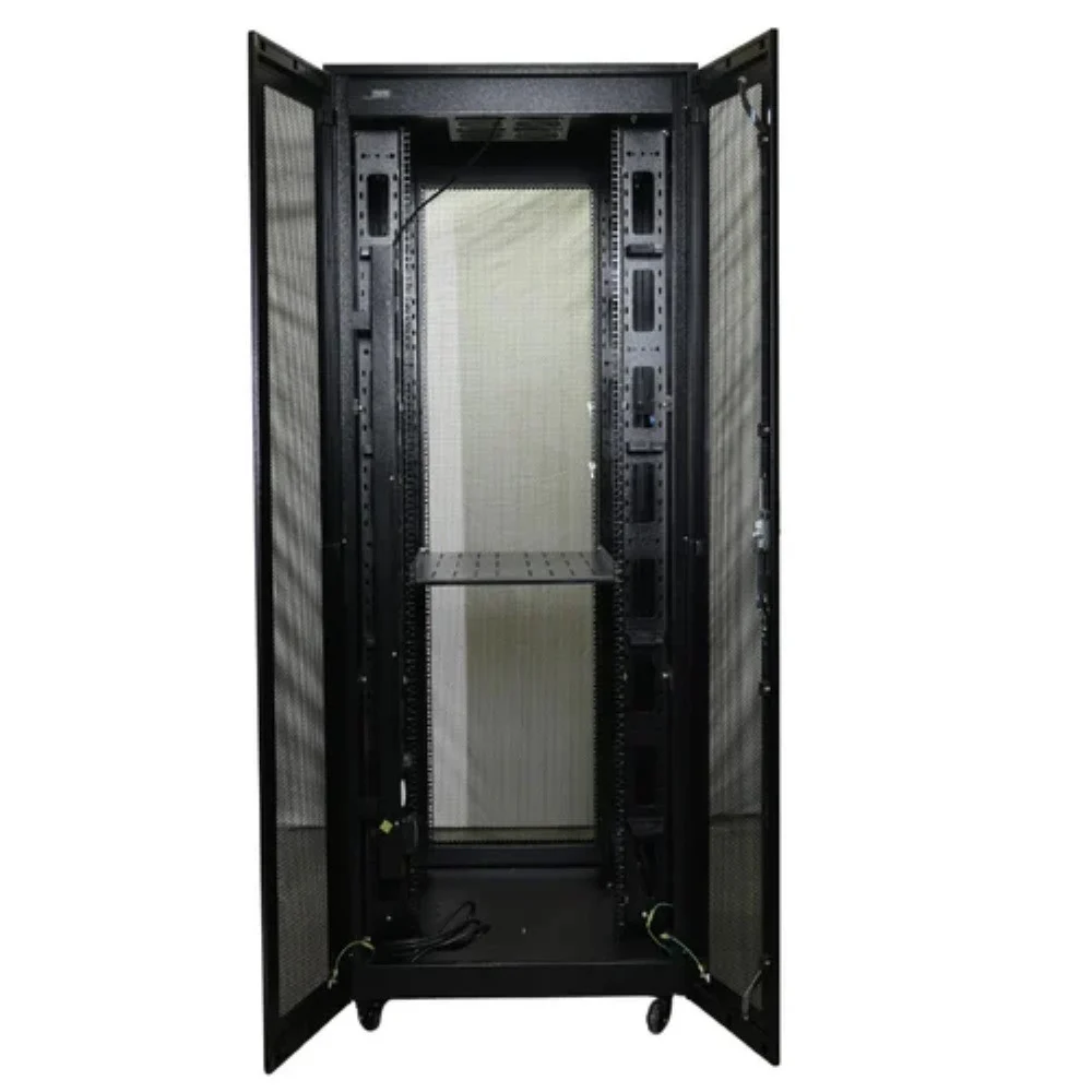 Schneider President Cyber Rack 42U 800W 1000D Mm With Front Perforated & Rear Spilt Door