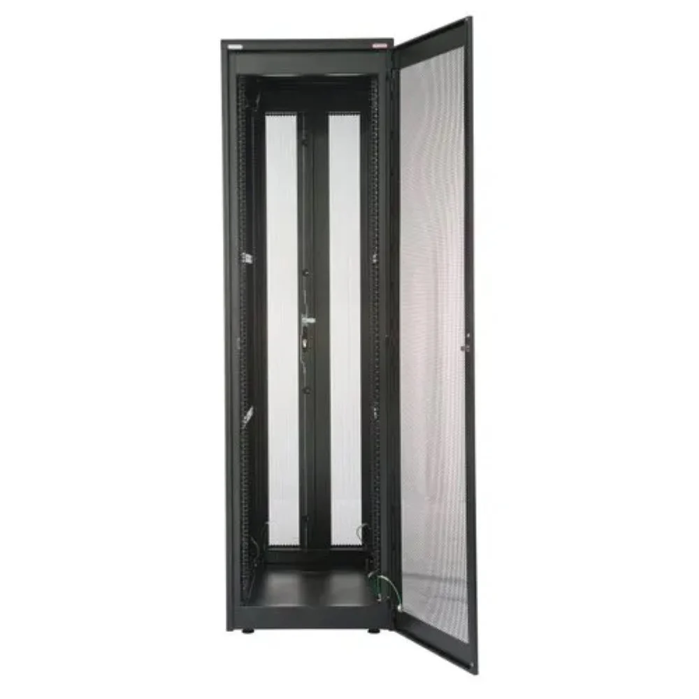 Schneider President Cyber Rack 42U 800W 1000D Mm With Front Perforated & Rear Spilt Door view 2