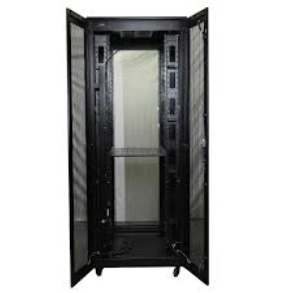 Schneider President Cyber Rack 42U 800W 800D Mm With Front Perforated & Rear Spilt Door view 3