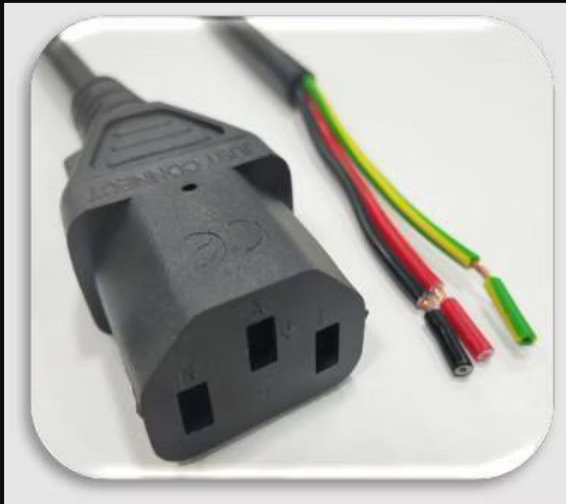 C13 CONNECTOR WITH FREE END view 2