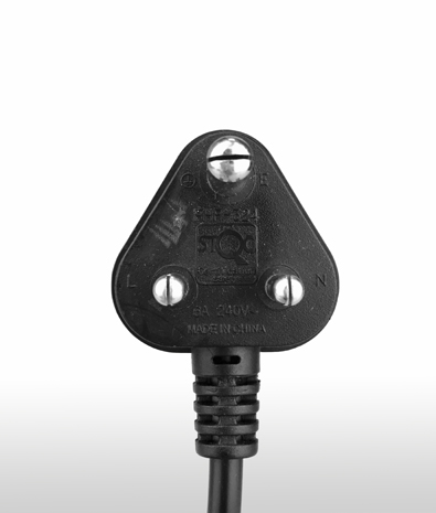 3 PIN INDIAN PLUGS WITH C13 CONNECTOR view 3