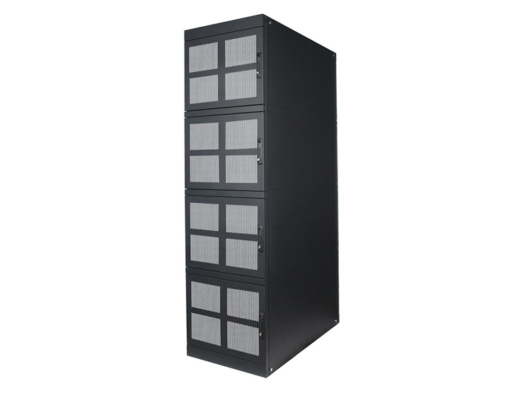 47U White Colocation Rack