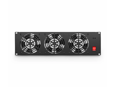3U Horizontal Fan Panel